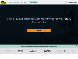 veteransadvantage.com screenshot