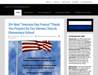veteransdayquotesimages.com screenshot