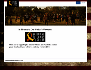 veteransdayrun.com screenshot
