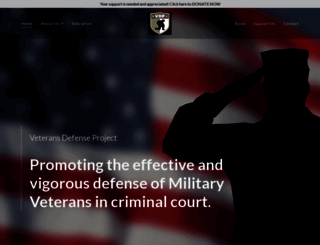 veteransdefenseproject.org screenshot