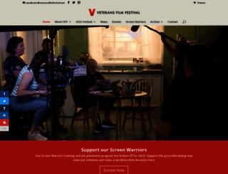 veteransfilmfestival.com screenshot