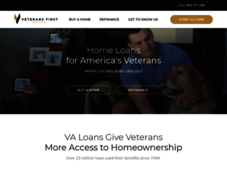 veteransfirst.com screenshot