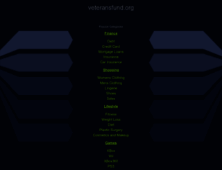 veteransfund.org screenshot