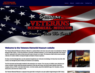 veteransmemorialbranson.com screenshot