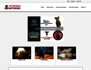 veteransnetwork.co.uk screenshot
