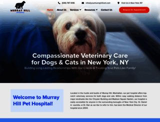 veterinarianmurrayhillny.com screenshot