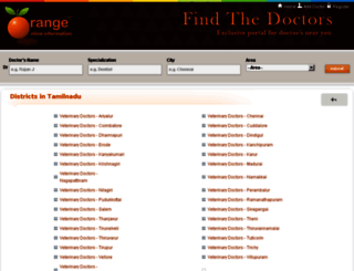 veterinary-doctors.findthedoctors.info screenshot