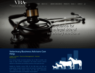 veterinarybusinessadvisors.com screenshot