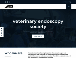 veterinaryendoscopysociety.org screenshot