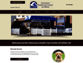 veterinaryhealthcarecenter.com screenshot