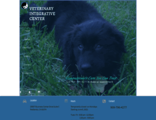 veterinaryintegrativecenter.com screenshot