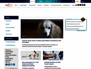 veterinarymedicine.dvm360.com screenshot