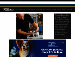 veterinarypracticenews.com screenshot