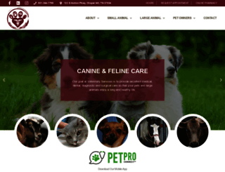 veterinaryserviceschapelhill.com screenshot