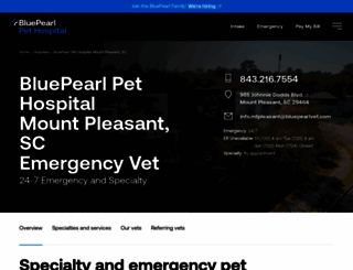 veterinaryspecialtycare.com screenshot