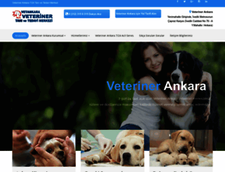 veterinerankara.com screenshot