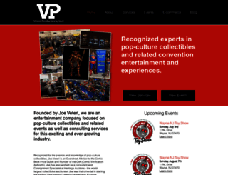 veteriproductions.com screenshot