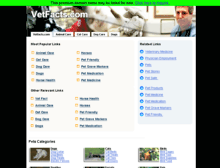 vetfacts.com screenshot
