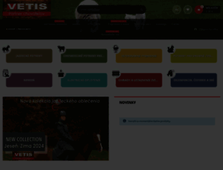 vetis.sk screenshot
