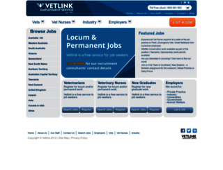 vetlink.com.au screenshot