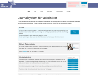 vetmanager.se screenshot