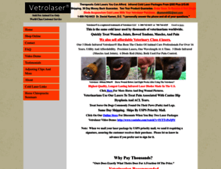 vetrolaser.com screenshot