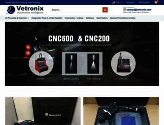 vetronix.com screenshot