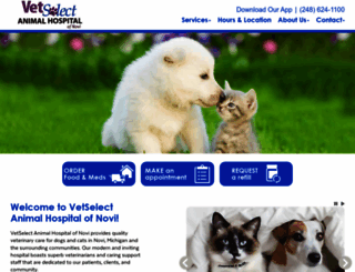 vetselect.com screenshot