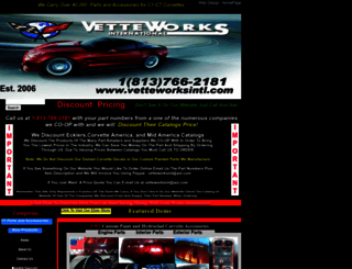 vetteworksintl.com screenshot