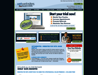 vetwebsites.com screenshot