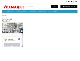 vexmarkt.ro screenshot