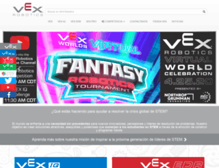 vexrobotics.com.mx screenshot