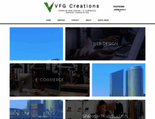 vfgcreations.com screenshot