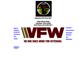 vfw4931.org screenshot