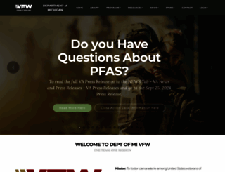 vfwmi.org screenshot