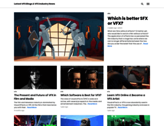 vfx-courses.com screenshot