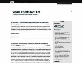vfxforfilm.wordpress.com screenshot