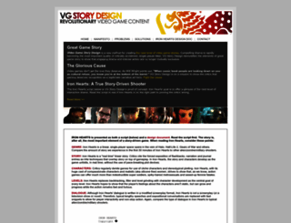 vgstorydesign.com screenshot