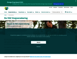 vgz-actie.nl screenshot