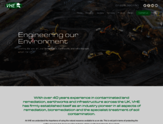 vhe.co.uk screenshot