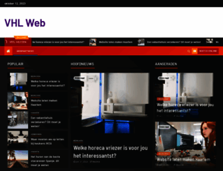 vhlweb.nl screenshot