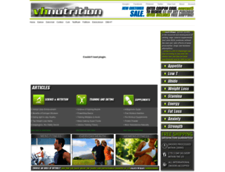 vhnutrition.com screenshot