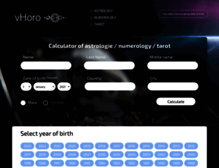 vhoro.com screenshot