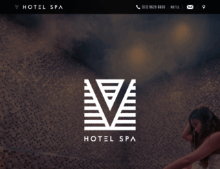 vhotelspa.com.au screenshot