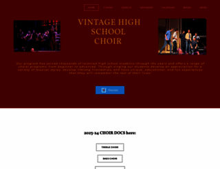 vhschoirs.com screenshot