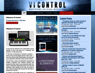 vi-control.net screenshot