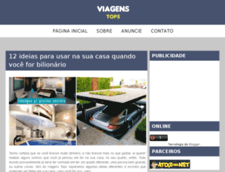 viagenstops.com.br screenshot