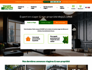 viager-europe.com screenshot