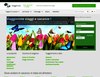 viagginrete-it.it screenshot