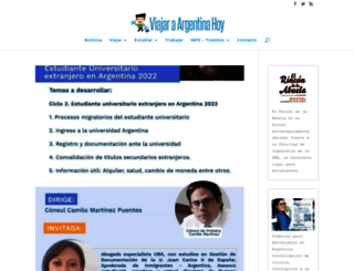 viajaraargentinahoy.com.ar screenshot